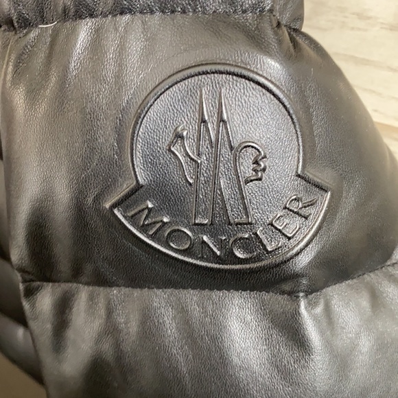 Moncler Giubbotto Genroulaz Leather Jacket - Picture 2 of 8